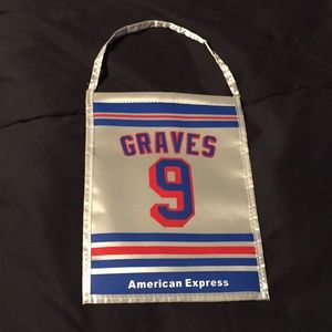 NY Rangers Adam Graves #9 Miniature Banner